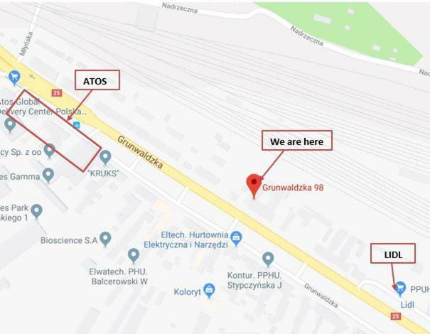 Business Apartments 1 Быдгощ Экстерьер фото